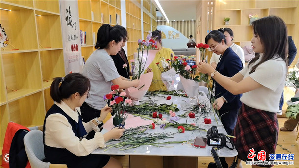 插花环节