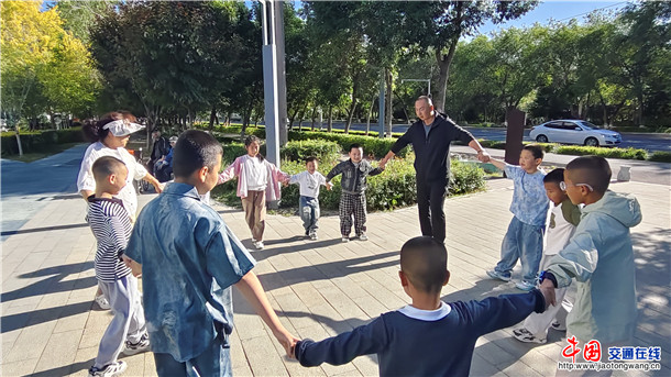 泉水地养护所开展“诵中华经典·做书香少年”庆六一儿童节活动2